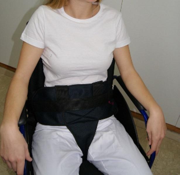 Ceinture de maintien respirante pour fauteuil roulant